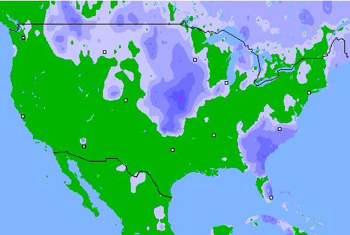 Precipitation (24 h) USA