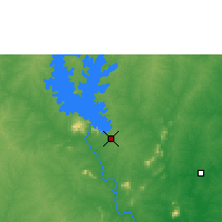 Nearby Forecast Locations - Yamoussoukro - Map