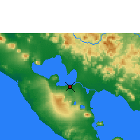 Nearby Forecast Locations - Managua - Map