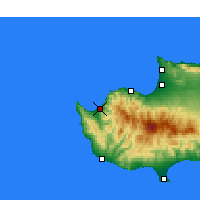 Nearby Forecast Locations - Polis - Map