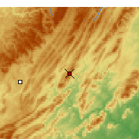 Nearby Forecast Locations - Hot Springs - Map