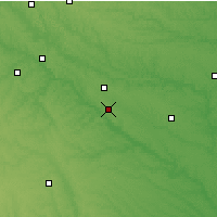 Nearby Forecast Locations - Ottumwa - Map