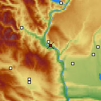 Nearby Forecast Locations - Wenatchee - Map