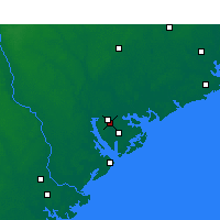 Nearby Forecast Locations - Augusta - Map